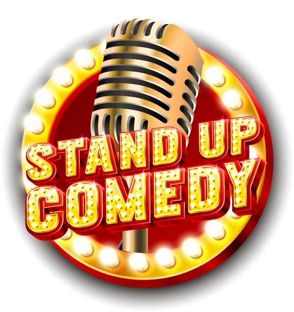 stand up comedy lighted sign